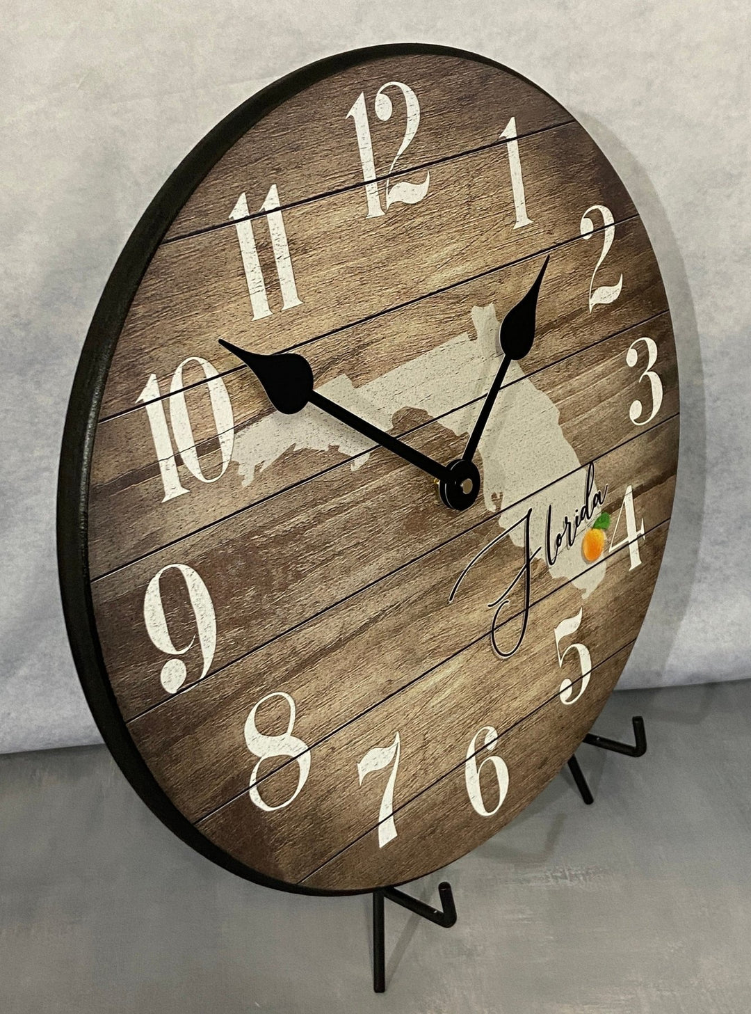 Florida State Or Any State Wall Clock - CustomBigClocks