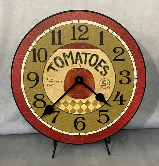 Tomato Wall Clock - CustomBigClocks