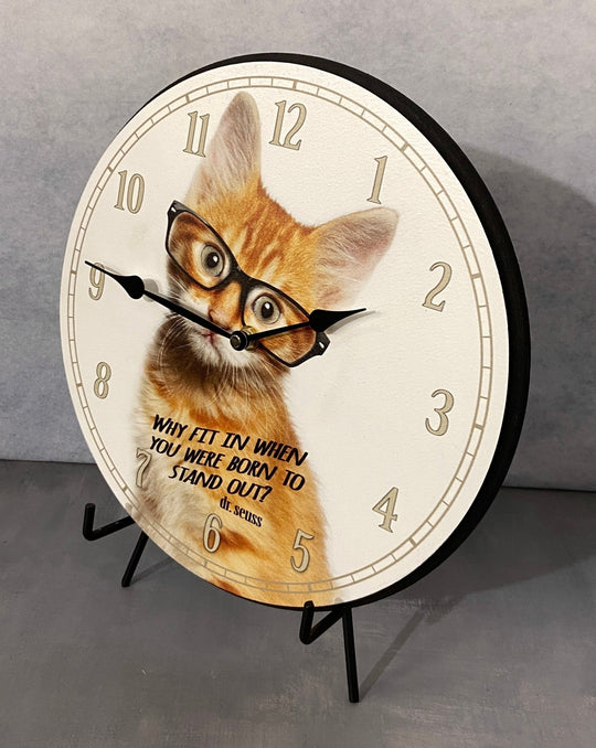 Cat Wall Clock - CustomBigClocks