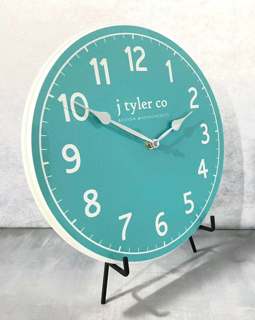 New Traditional Aqua Wall Clock - CustomBigClocks