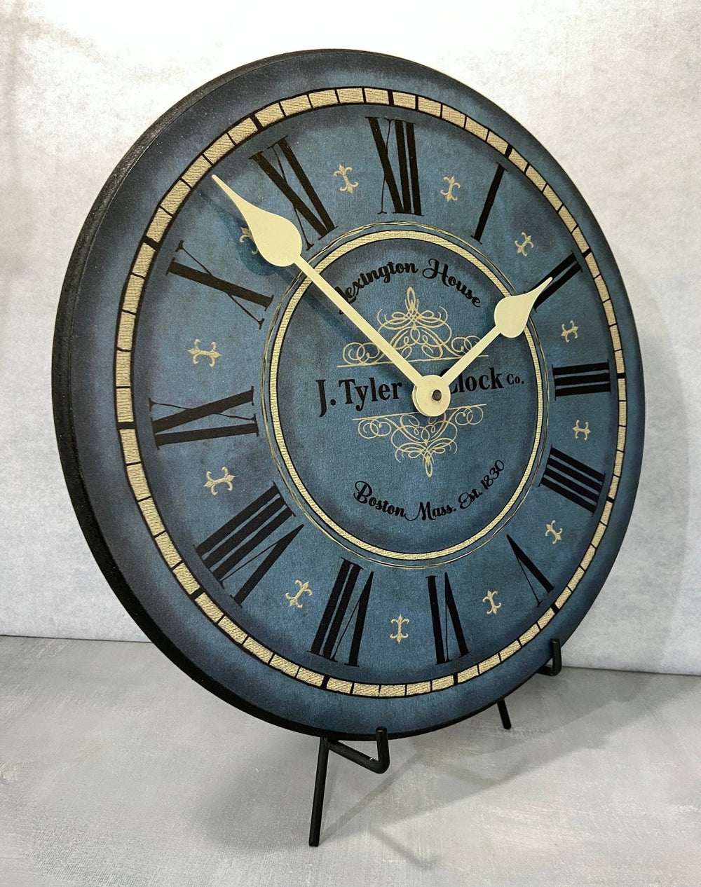 Connecticut Blue Wall Clock - CustomBigClocks