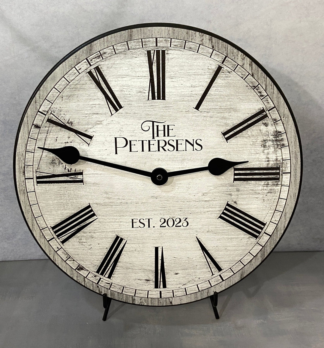 Personalized Family Clock - CustomBigClocks