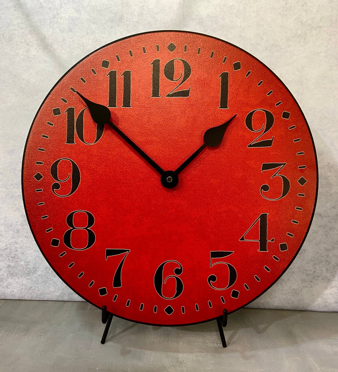 Houston Big Red Wall Clock - CustomBigClocks