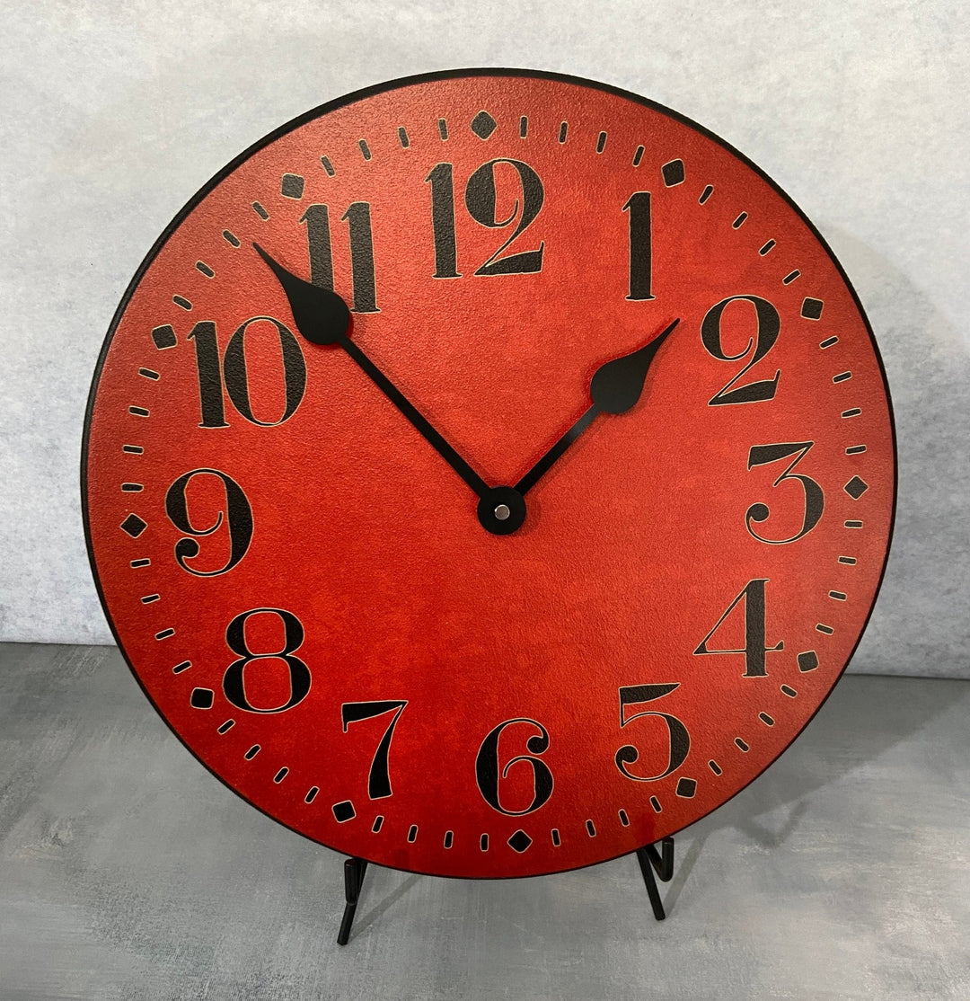 Houston Big Red Wall Clock - CustomBigClocks