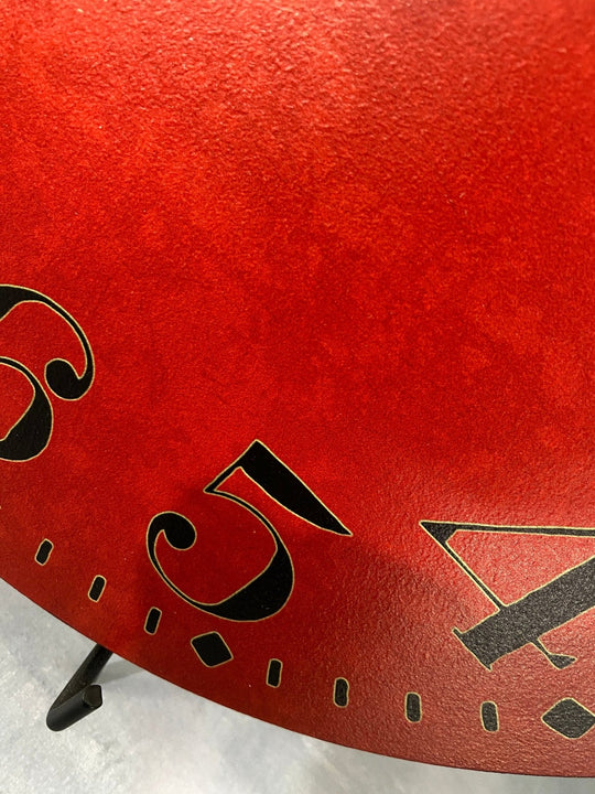 Houston Big Red Wall Clock - CustomBigClocks