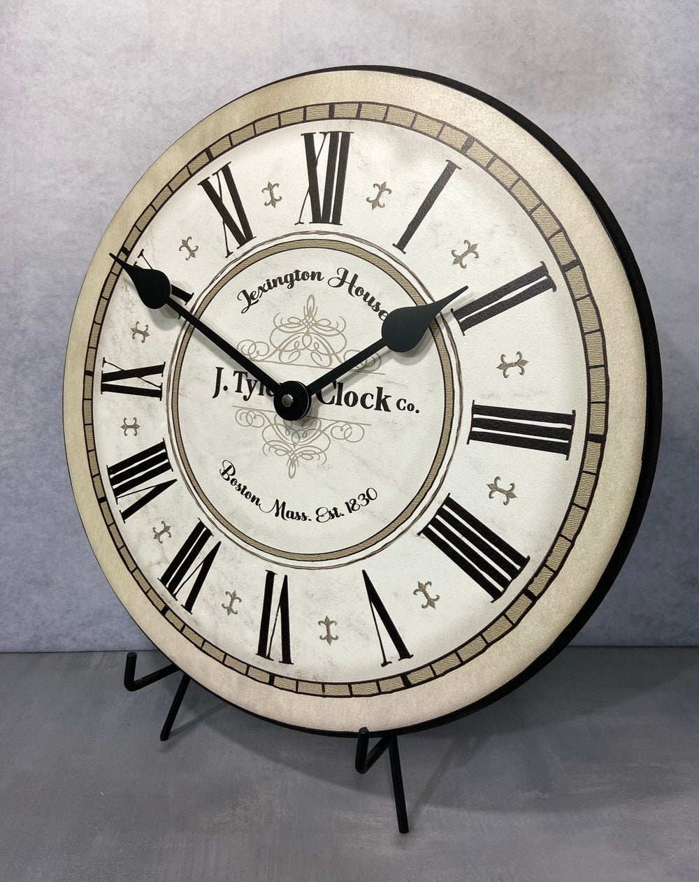 Vermont Ivory Wall Clock - CustomBigClocks