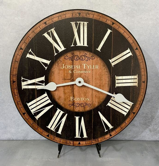 Classic Wood Wall Clock - CustomBigClocks