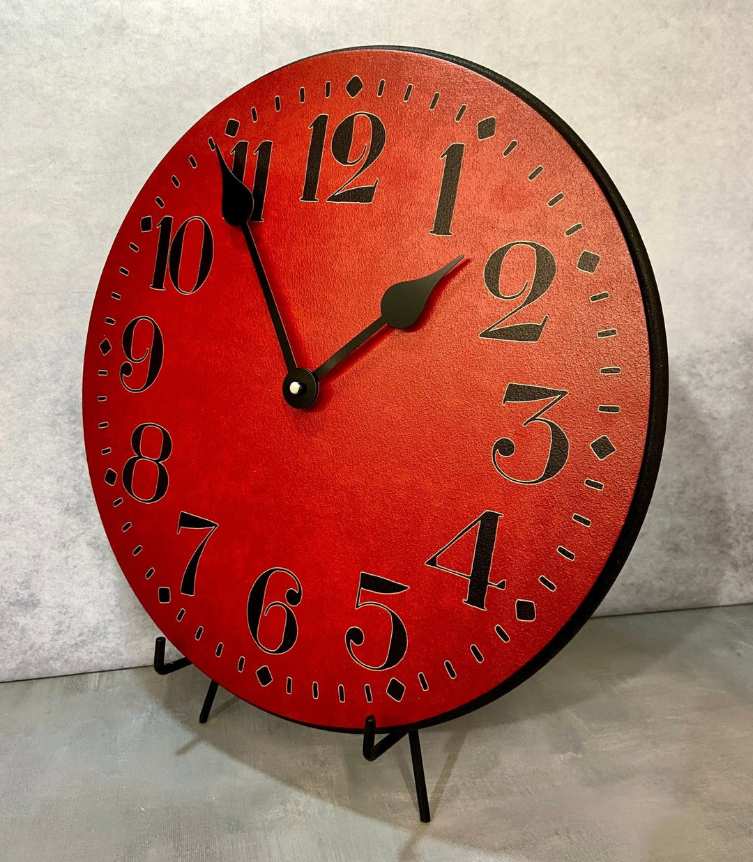 Houston Big Red Wall Clock - CustomBigClocks