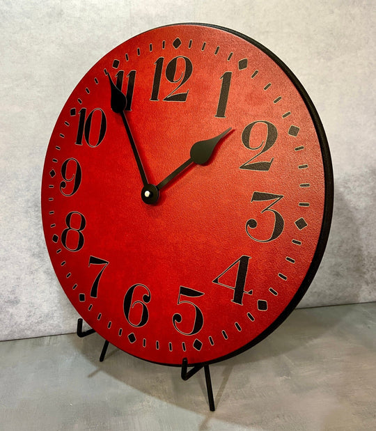Houston Big Red Wall Clock - CustomBigClocks