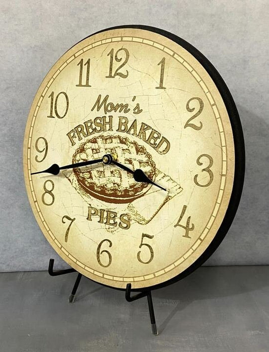 Personalized Pie Kitchen Wall Clock - CustomBigClocks