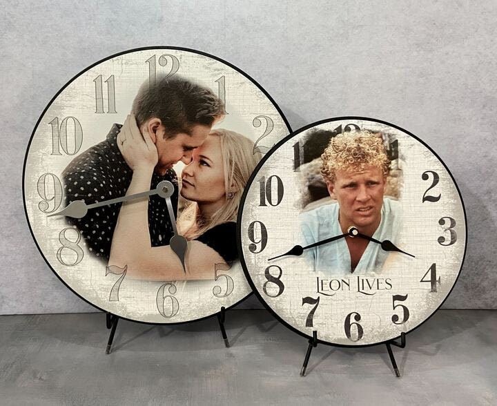 Personalized Photo Wall Clock - CustomBigClocks