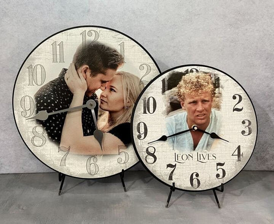 Personalized Photo Wall Clock - CustomBigClocks