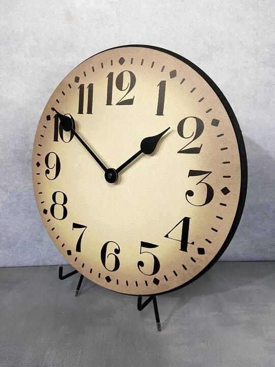 Houston Parchment Wall Clock - CustomBigClocks
