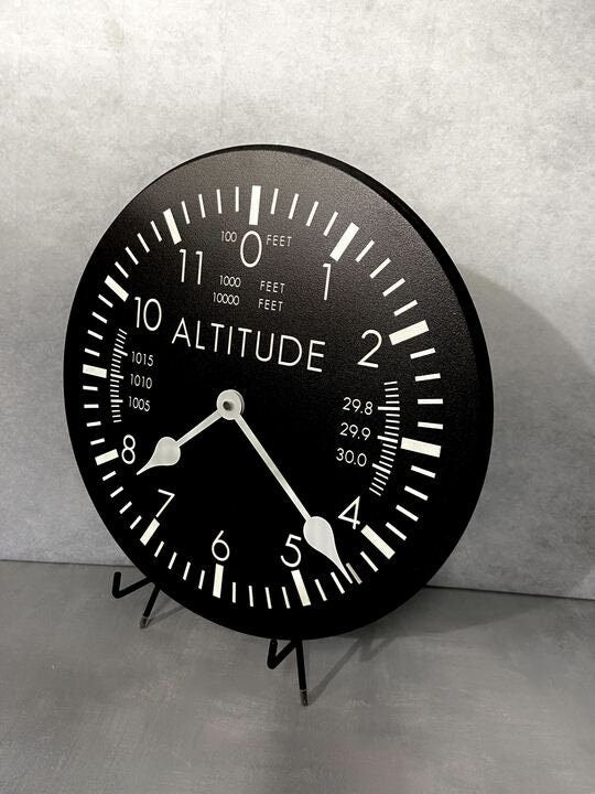 Cockpit Wall Clock - CustomBigClocks