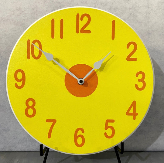 Lemon Twist Wall Clock - CustomBigClocks