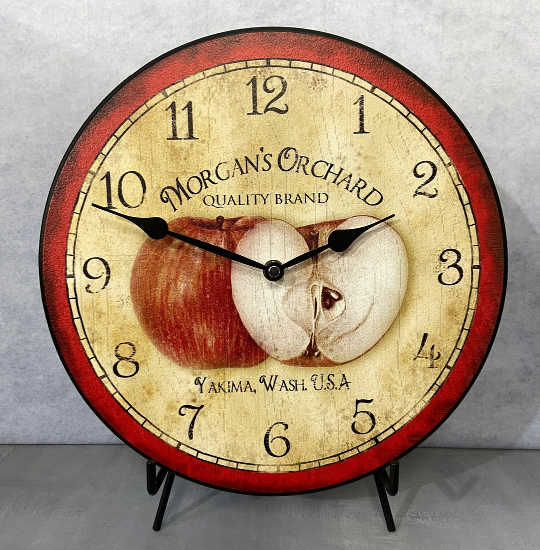Apple Wall Clock - CustomBigClocks