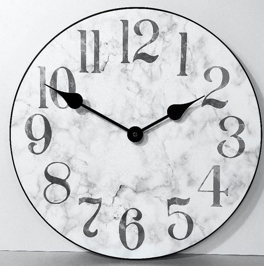 Marble Wall Clock - CustomBigClocks