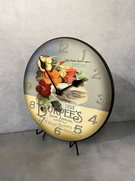 Garden Seeds Wall Clock - CustomBigClocks