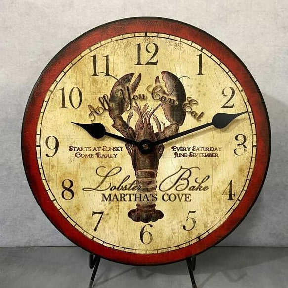 Lobster Wall Clock - CustomBigClocks