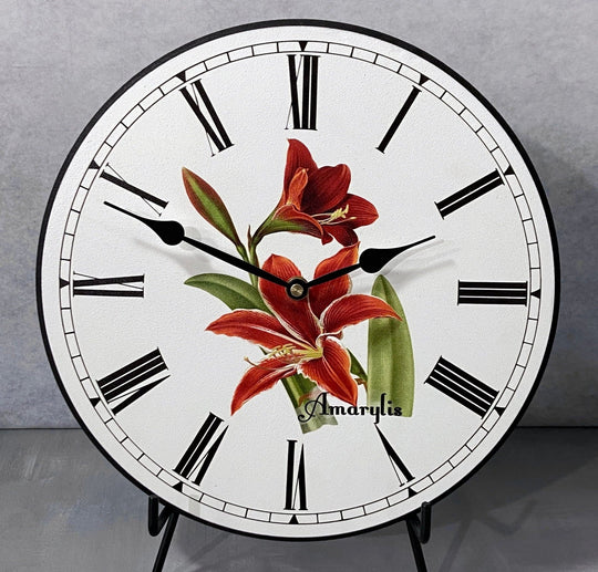 Amarylis Wall Clock - CustomBigClocks