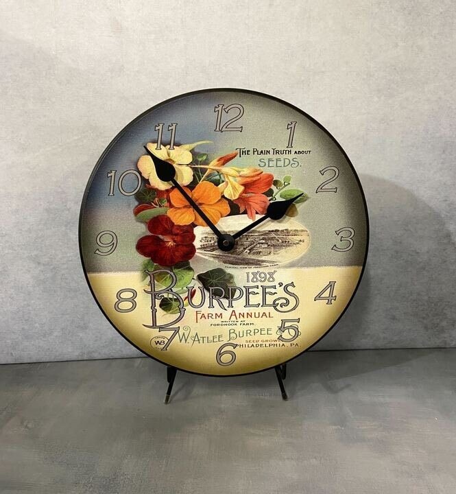 Garden Seeds Wall Clock - CustomBigClocks