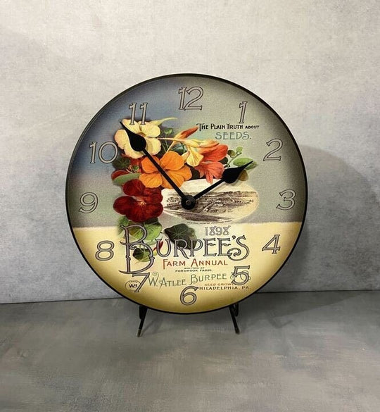 Garden Seeds Wall Clock - CustomBigClocks