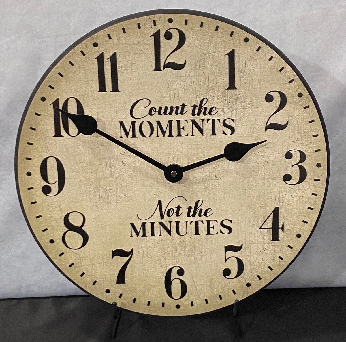 Count The Moments Clock - CustomBigClocks