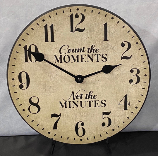 Count The Moments Clock - CustomBigClocks