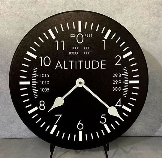 Cockpit Wall Clock - CustomBigClocks