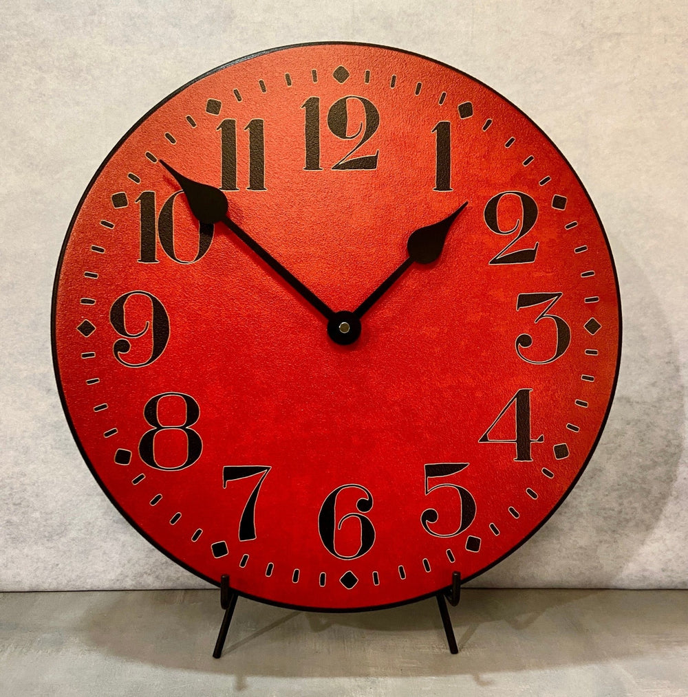 Houston Big Red Wall Clock - CustomBigClocks