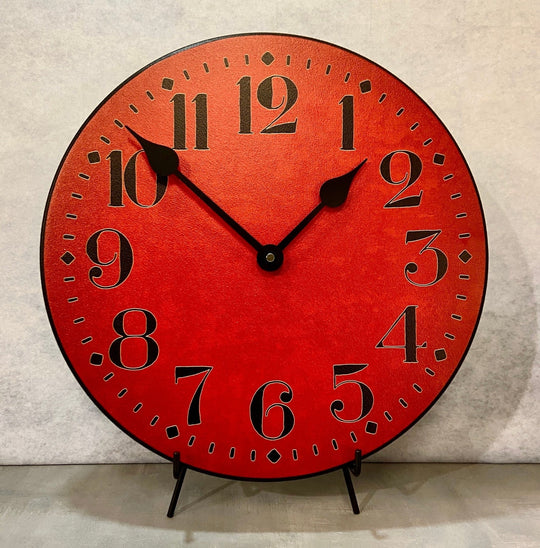 Houston Big Red Wall Clock - CustomBigClocks