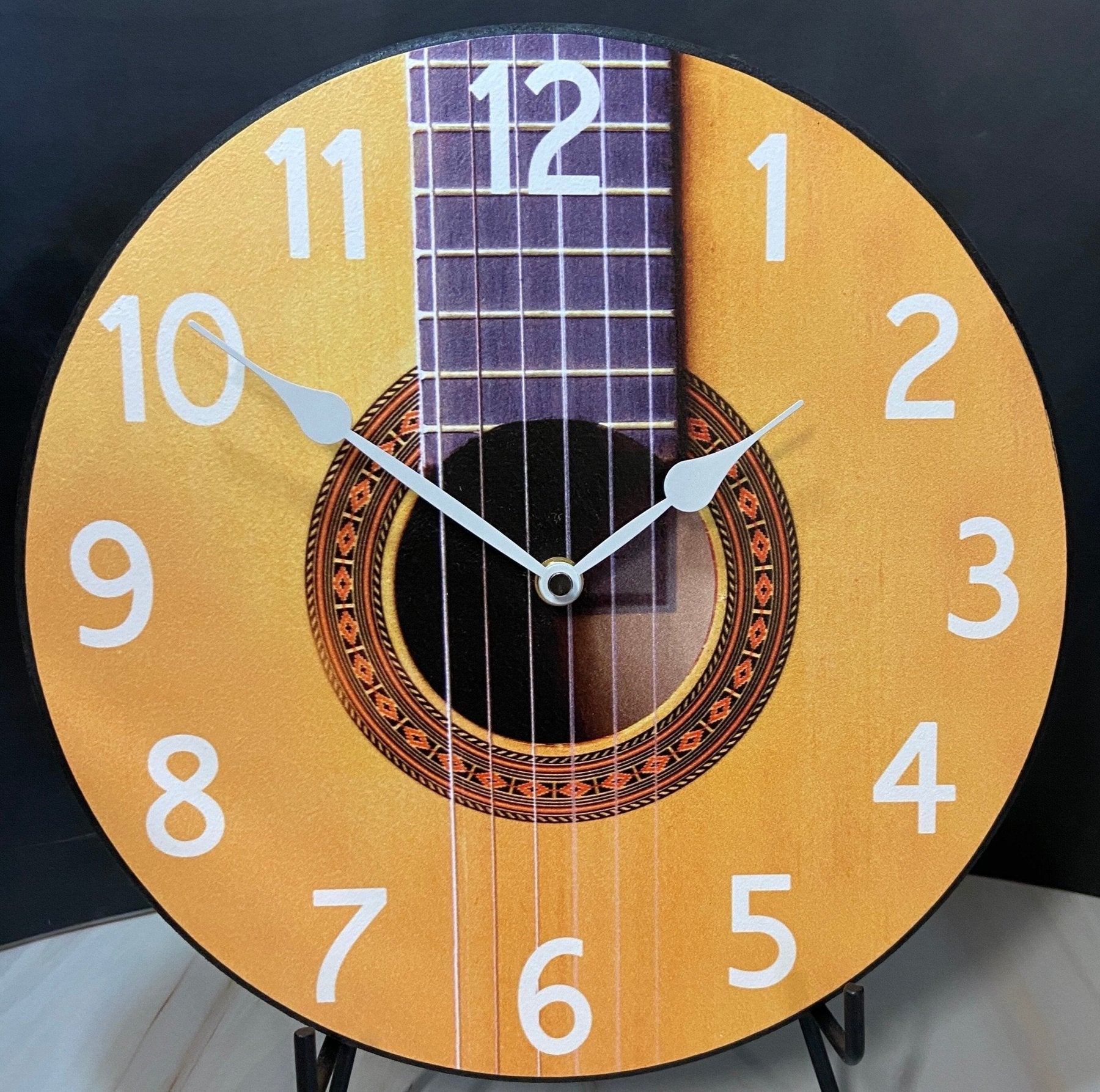 Guitar Clock Music Clock - CustomBigClocks