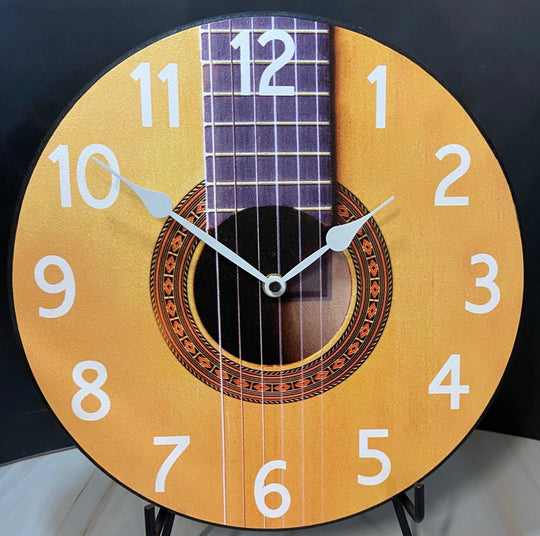 Guitar Clock Music Clock - CustomBigClocks