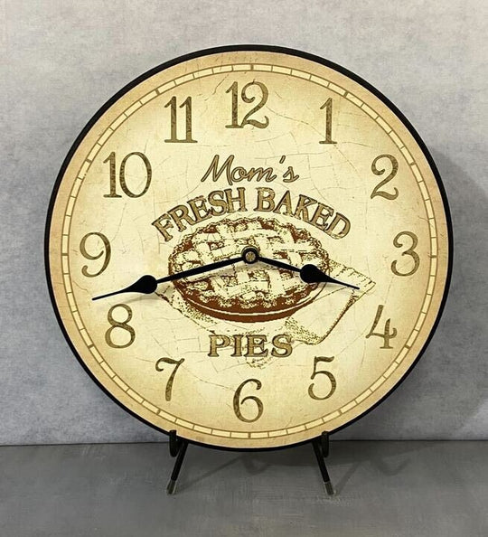 Personalized Pie Kitchen Wall Clock - CustomBigClocks