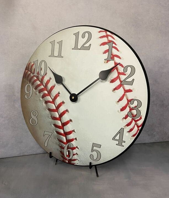 Baseball Wall Clock 4 - CustomBigClocks