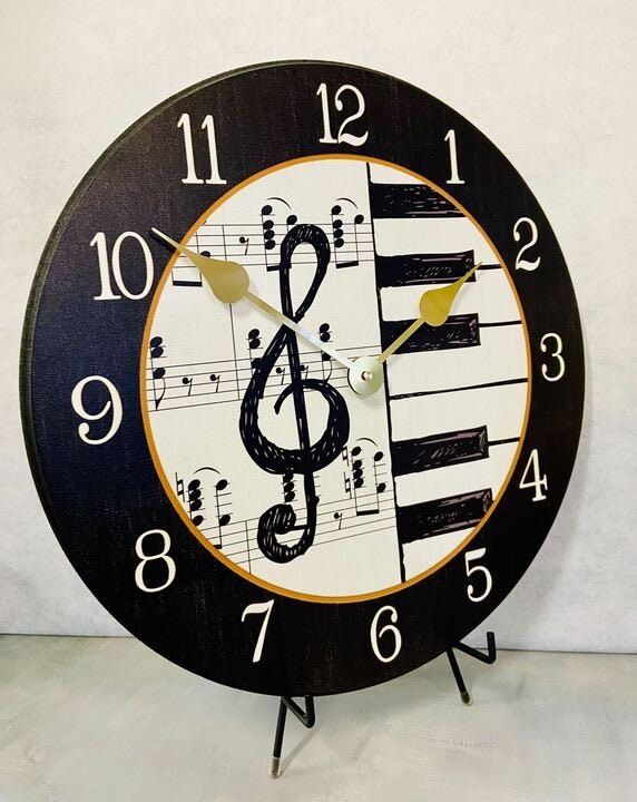 Music Clock - CustomBigClocks