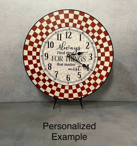 Fifties Diner Wall Clock - CustomBigClocks