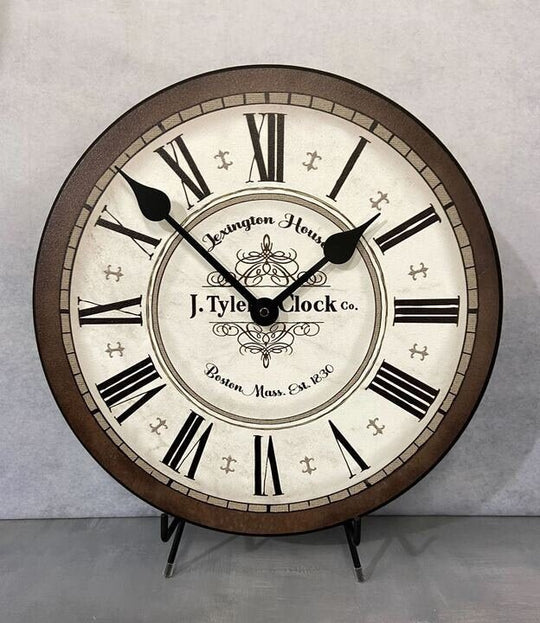 Vermont Brown Wall Clock - CustomBigClocks