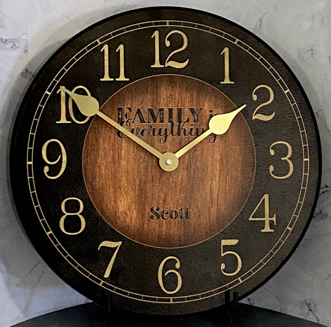 Personalized Family Is Everything - CustomBigClocks