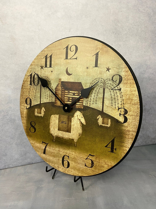 Americana Wall Clock - CustomBigClocks