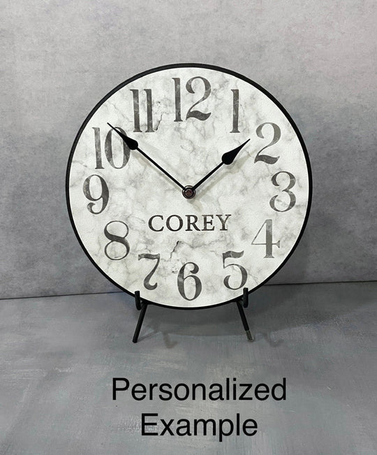 Marble Wall Clock - CustomBigClocks