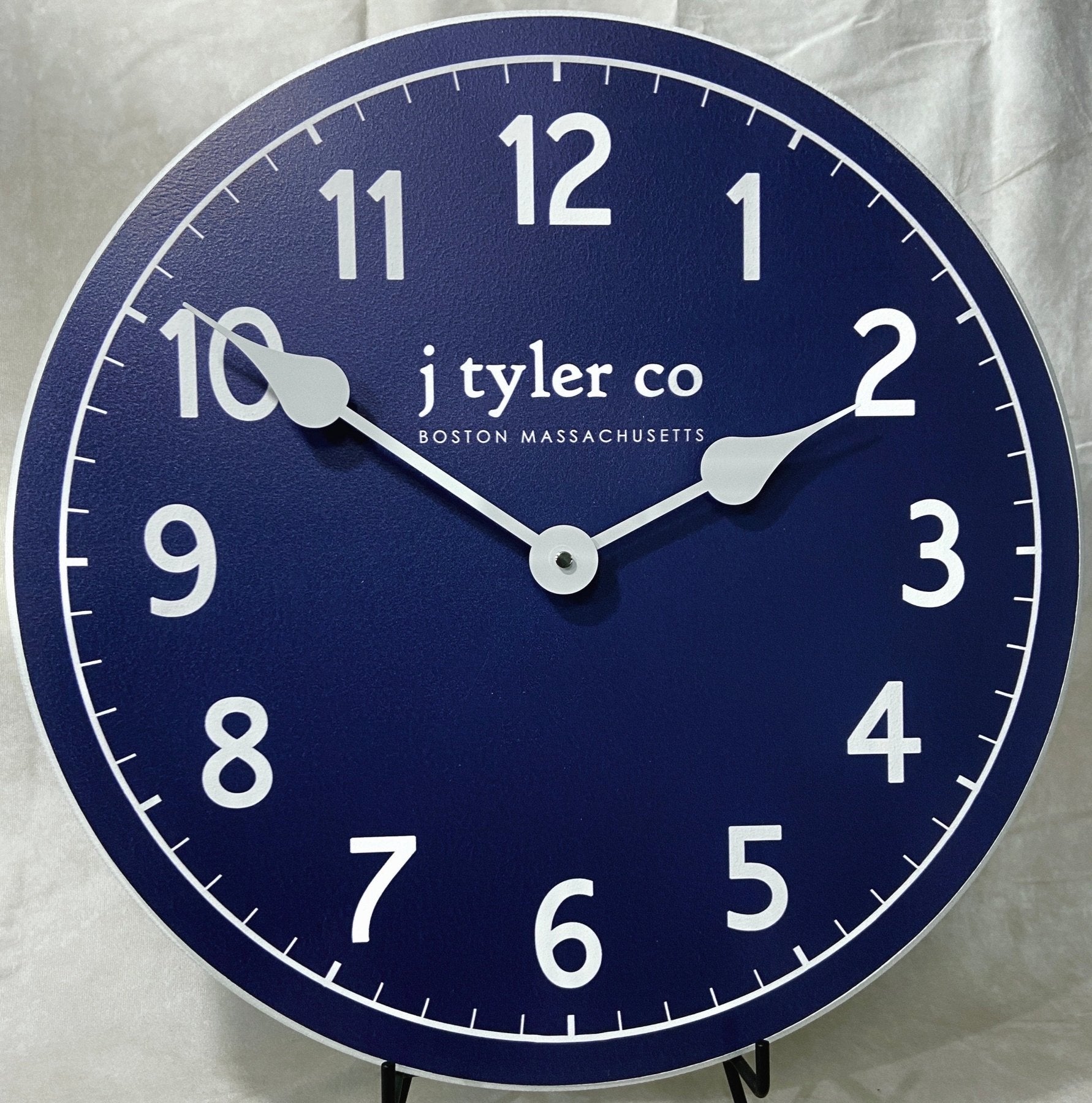 New Traditional Navy Wall Clock - CustomBigClocks