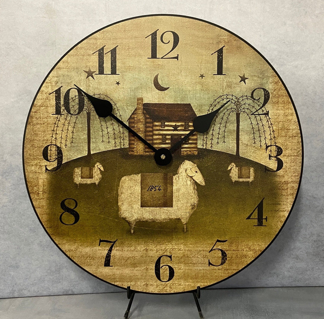 Americana Wall Clock - CustomBigClocks