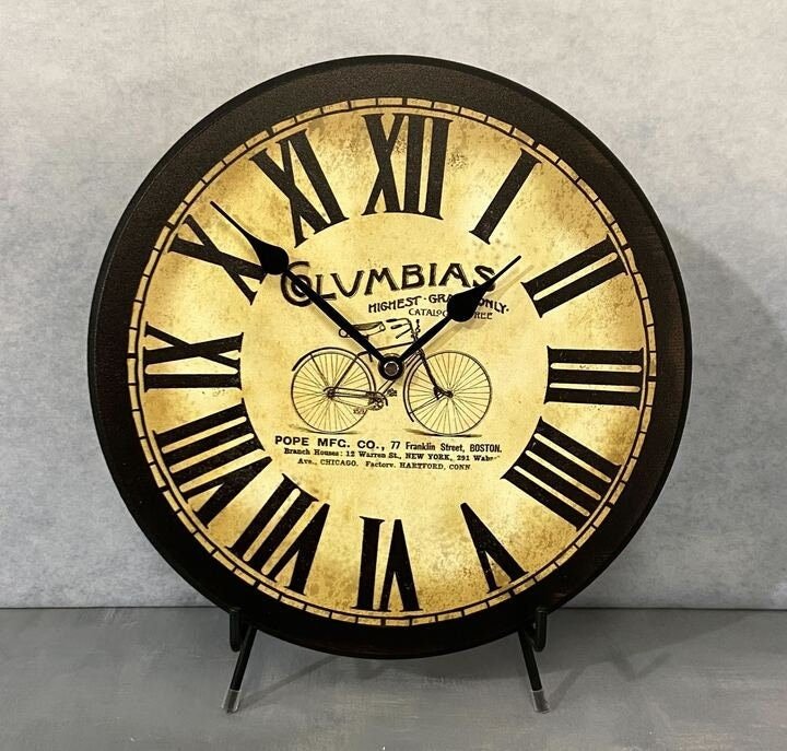 Bicycle Wall Clock - CustomBigClocks