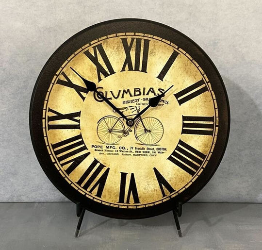 Bicycle Wall Clock - CustomBigClocks