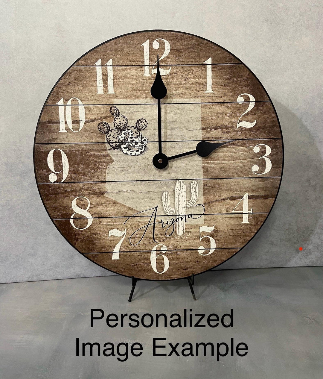 Arizona Wall Clock or any other state - CustomBigClocks