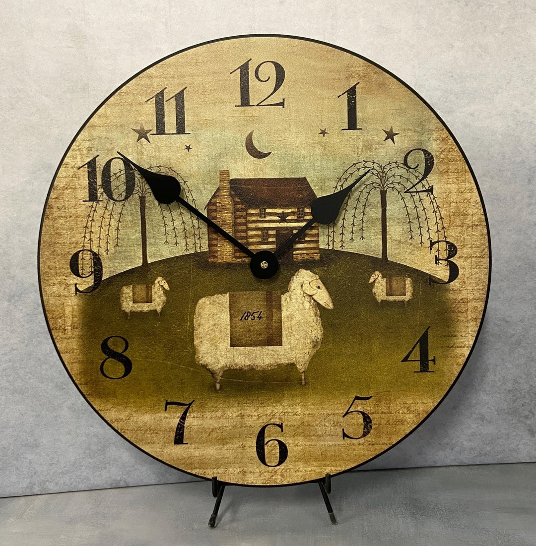 Americana Wall Clock - CustomBigClocks