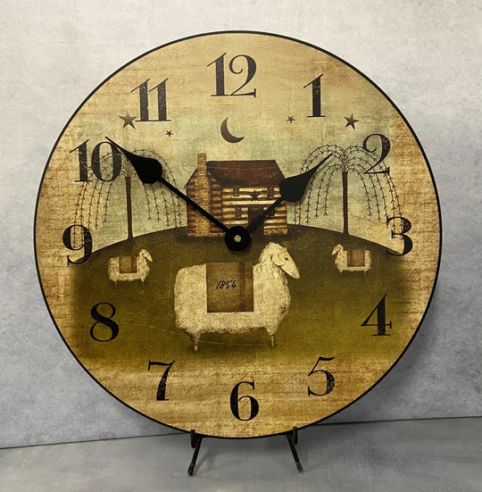 Americana Wall Clock - CustomBigClocks