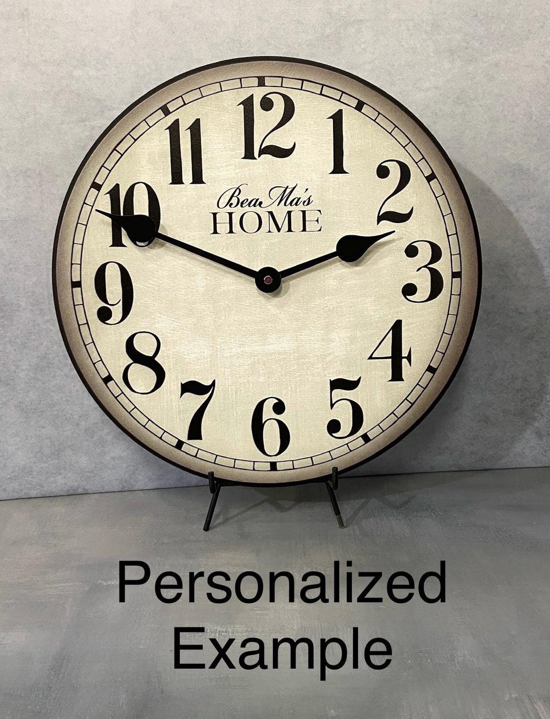 Home Sweet Home Clock - CustomBigClocks