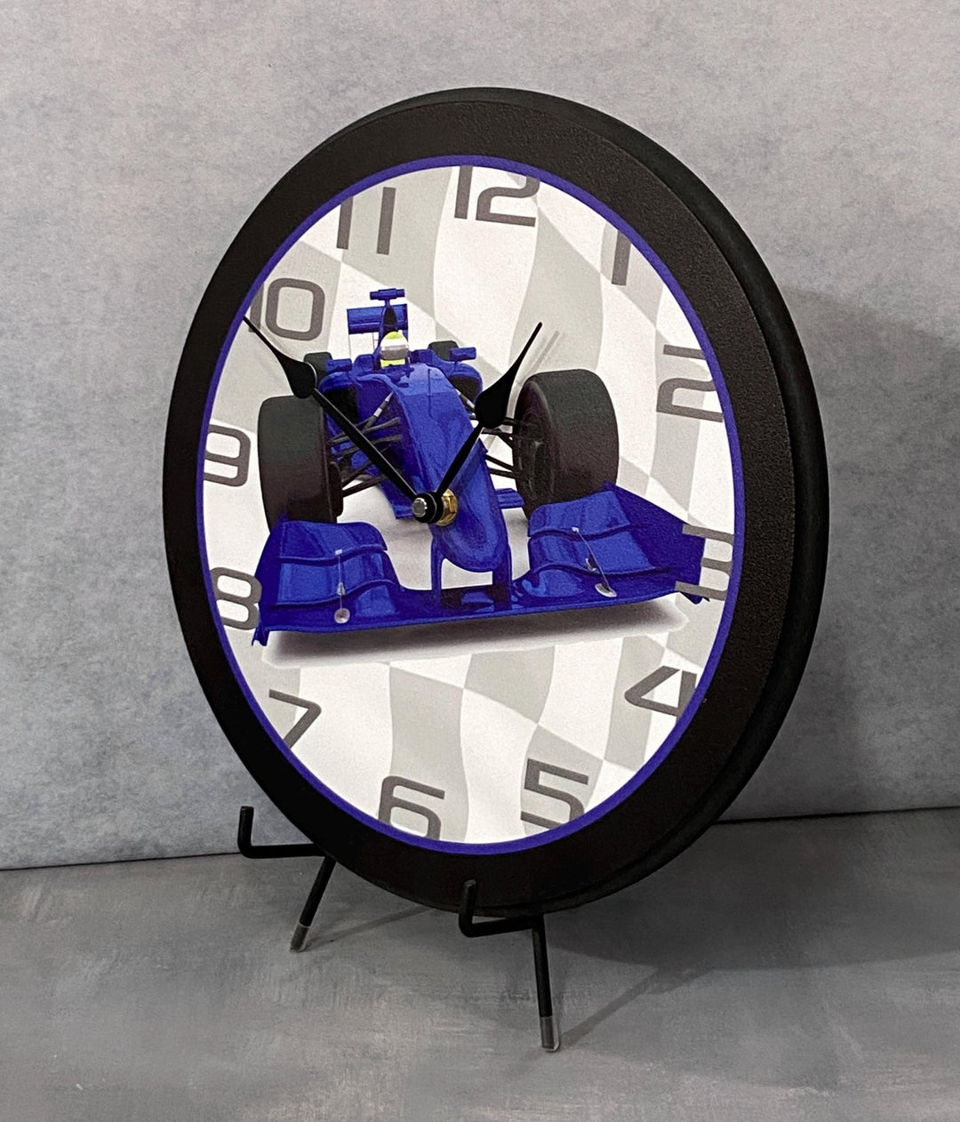 Race Car Wall Clock - CustomBigClocks